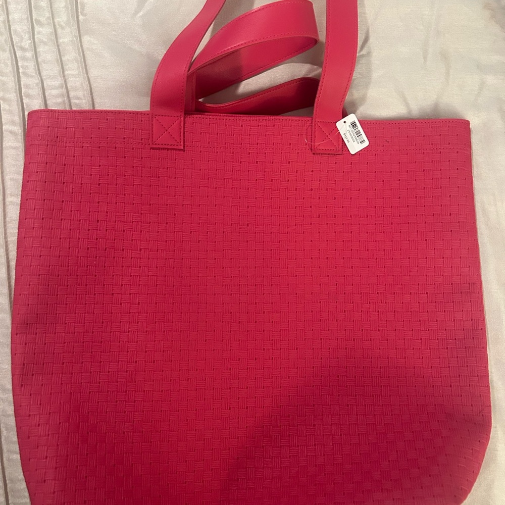 Elegant Pink Tote Bag NWT
